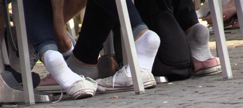 ebony footsie|Candid Footsie In Library With Cute Ebony Feet 1